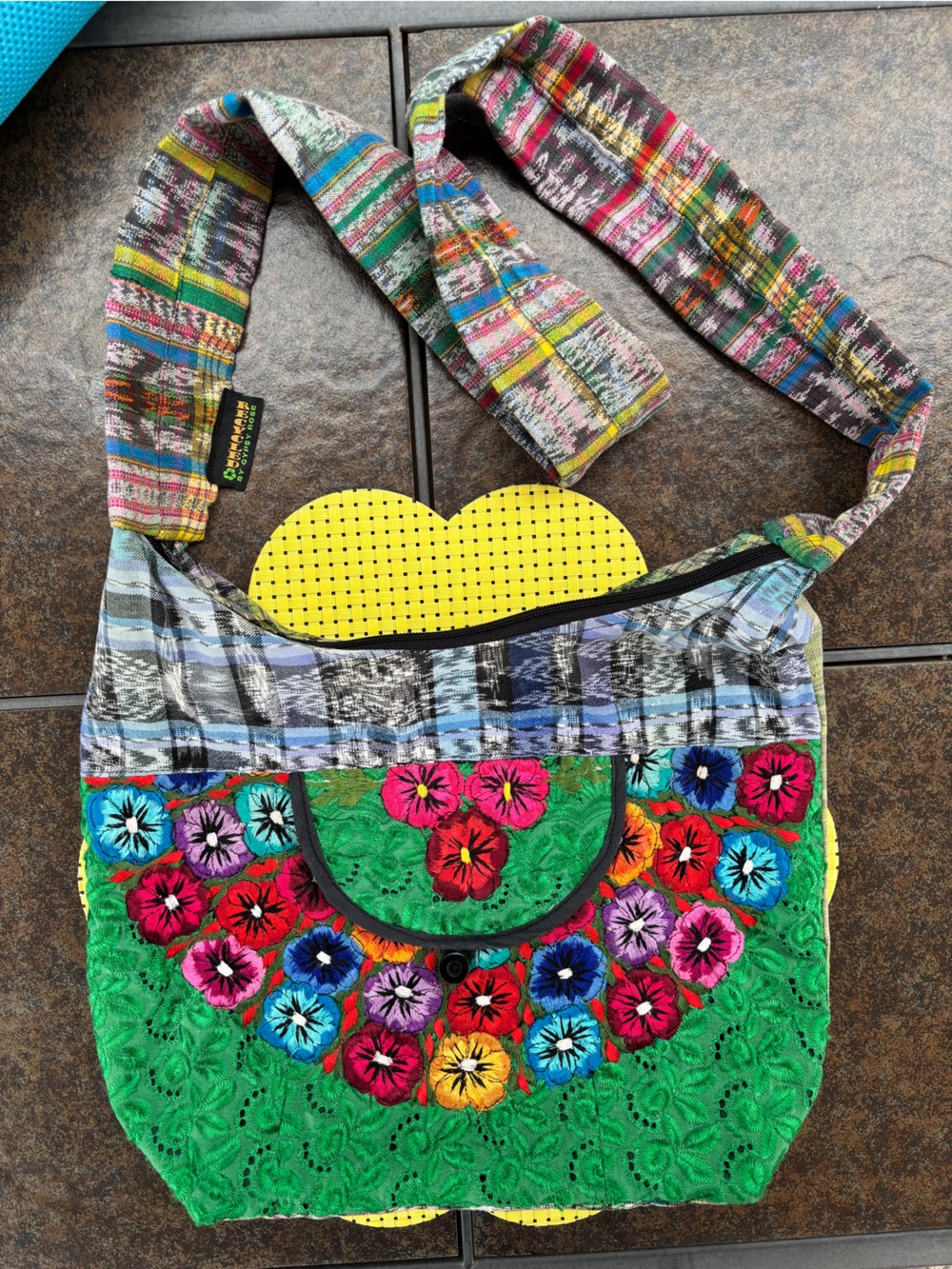 Gypsy Rose Handmade Crossbody Bag